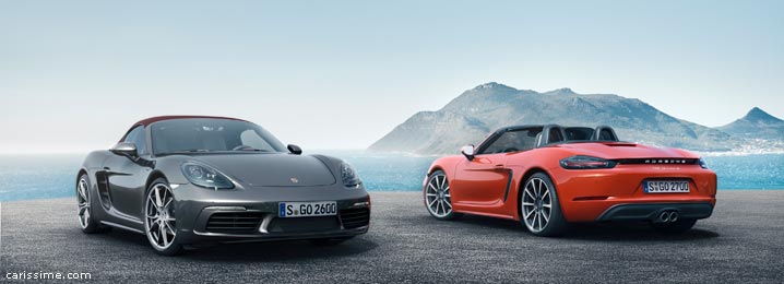 Porsche 718 Boxster Cabriolet 2016