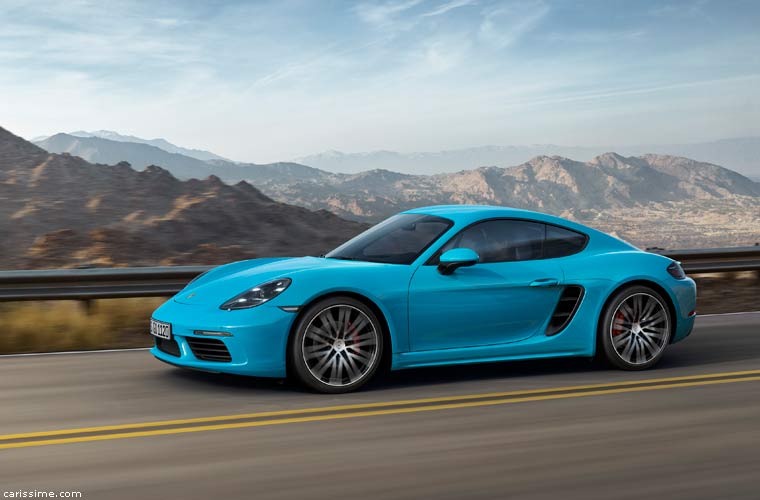 Porsche 718 Cayman Coupé 2016