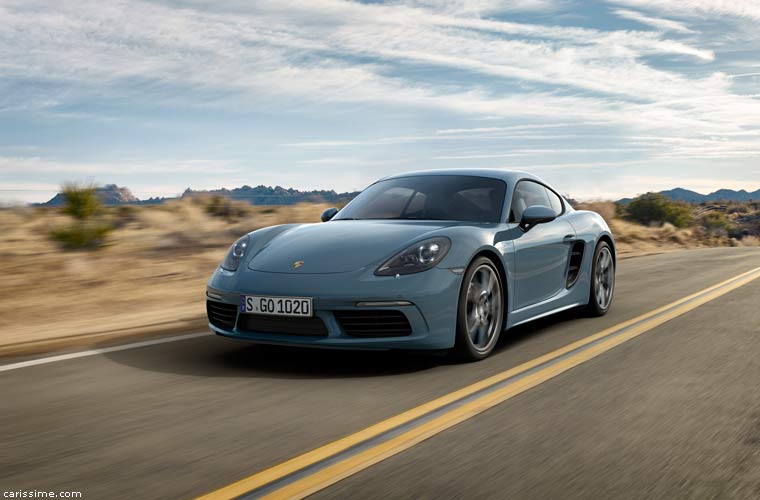 Porsche 718 Cayman Coupé 2016