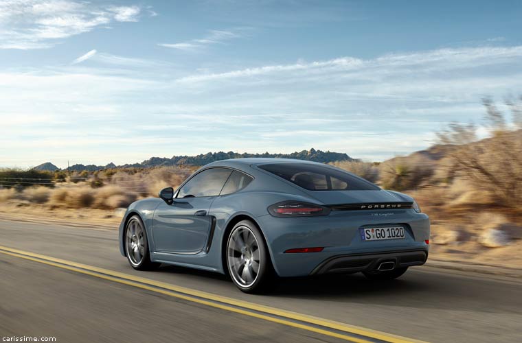 Porsche 718 Cayman Coupé 2016