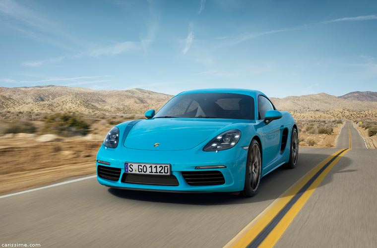 Porsche 718 Cayman Coupé 2016