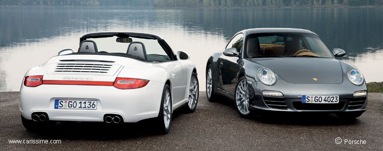 Porsche 911 Carrera 4 Coupé & Carrera 4S Cabriolet Restylage 2008 Occasion