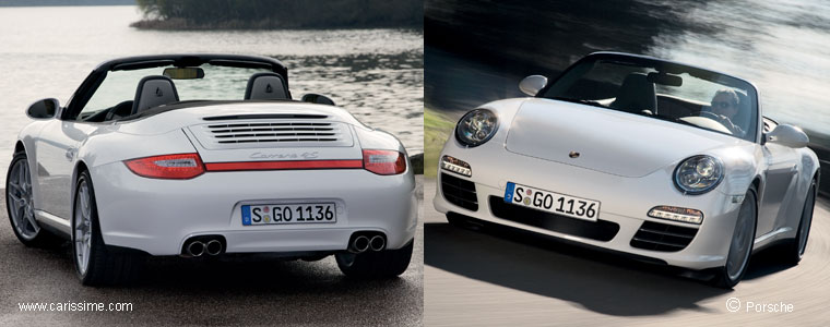 Porsche 911 Carrera 4S Cabriolet Restylage 2008 Occasion