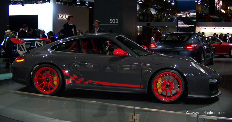 PORSCHE 911 GT3 RS Salon Auto FRANCFORT 2009
