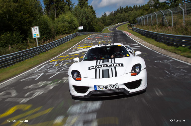 Porsche 918 Spyder circuit du Nrburgring