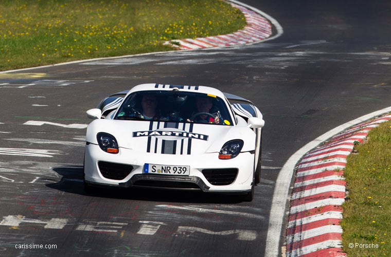 Porsche 918 Spyder circuit du Nrburgring