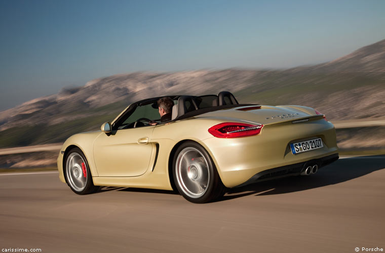 Porsche Boxster 3 Cabriolet 2012