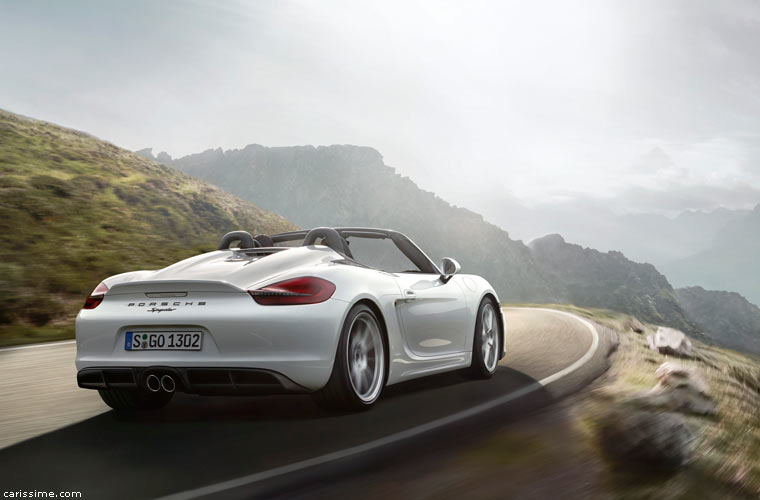 Porsche Boxster 3 Spyder 2015 Cabriolet