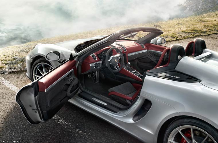 Porsche Boxster 3 Spyder 2015 Cabriolet