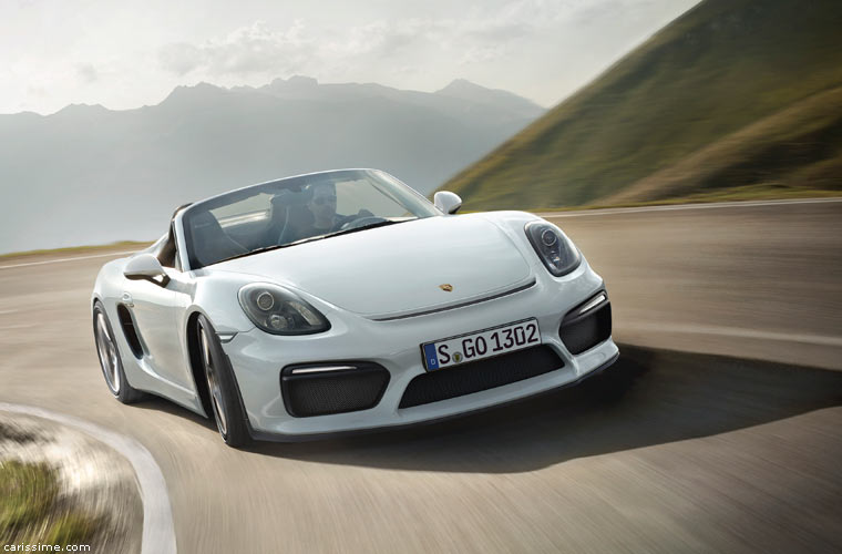 Porsche Boxster 3 Spyder 2015 Cabriolet