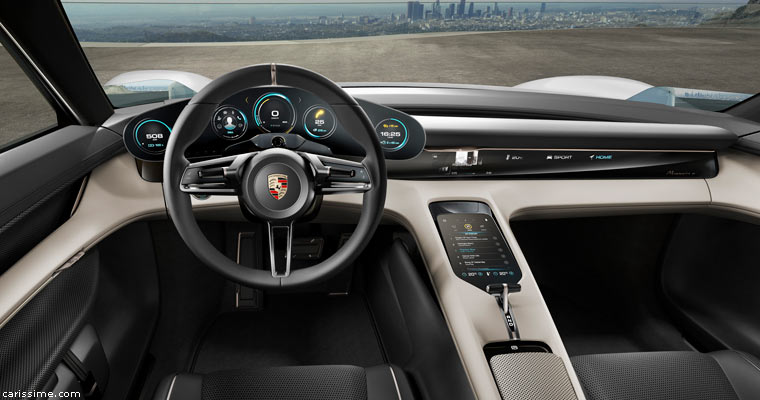 Concept Porsche Mission E Francfort 2015