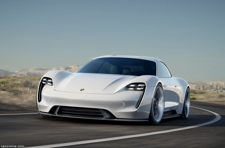 Concept Porsche Mission E Francfort 2015