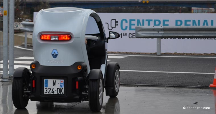 Centre Renault Essais Véhicules Electriques ZE Essai Carissime