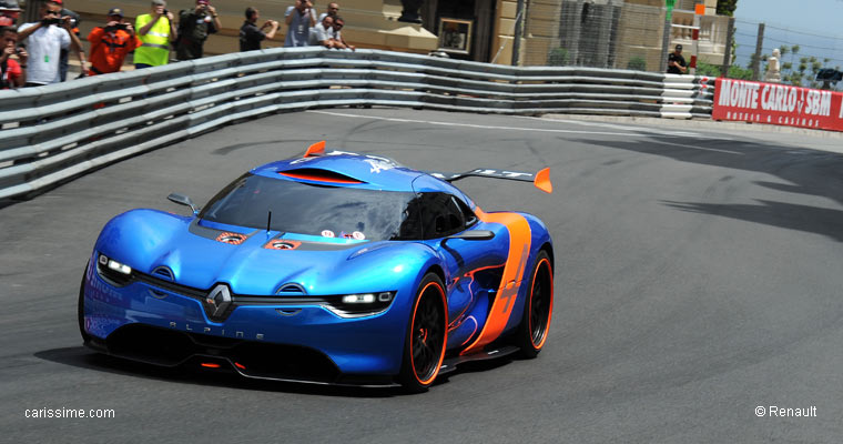 Concept Renault Alpine A110-50 Circuit de Monaco