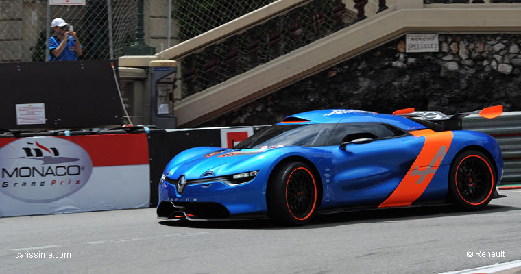 Concept Renault Alpine A110-50 Circuit de Monaco