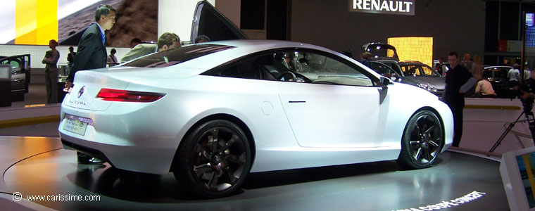 Renault Laguna Coupé Concept Première présentation Salon de Francfort 2007