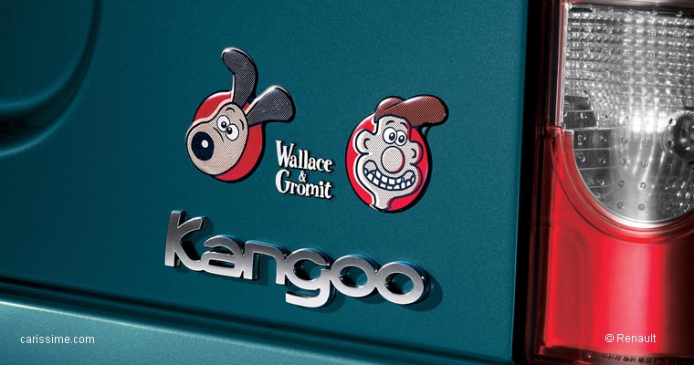 Renault Kangoo Wallace et Gromit