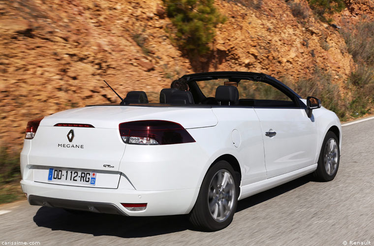 Renault Megane CC Cabriolet Restylage 2014