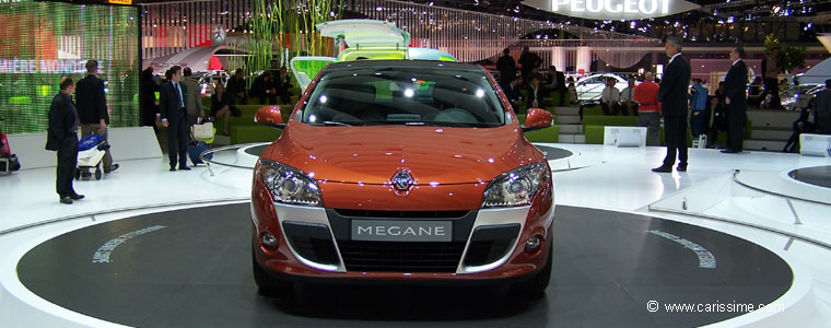 RENAULT MEGANE 3 COUPE Salon Auto PARIS 2008