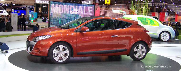 RENAULT MEGANE 3 COUPE Salon Auto PARIS 2008