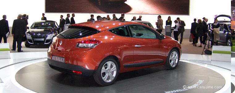 RENAULT MEGANE 3 COUPE Salon Auto PARIS 2008