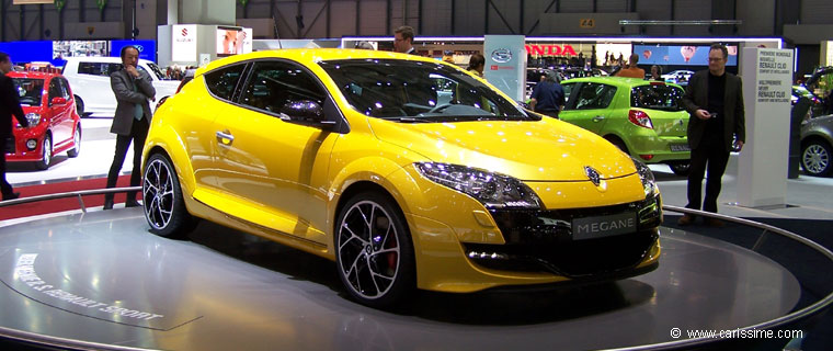 RENAULT MEGANE RS Salon Auto GENEVE 2009