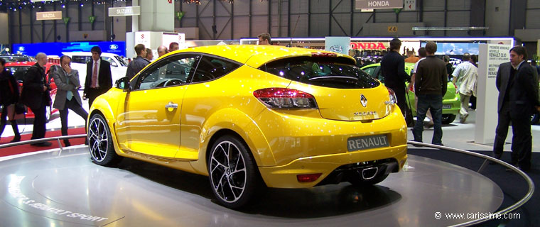 RENAULT MEGANE RS Salon Auto GENEVE 2009