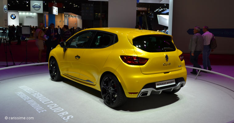 Renault Clio 4 RS au Salon Automobile de Paris 2012