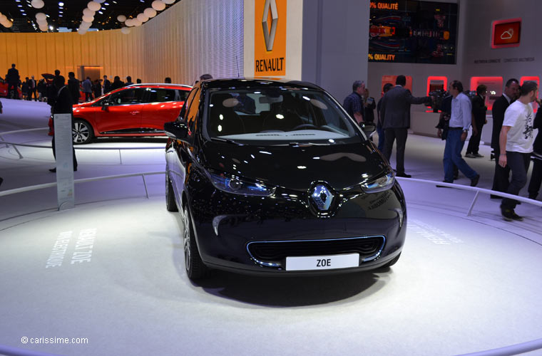 Renault Zoé au Salon Automobile de Paris 2012