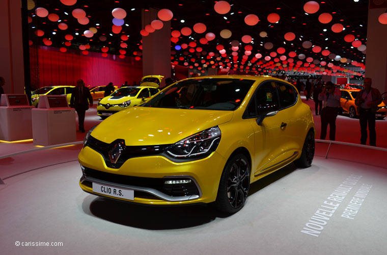 Renault Clio 4 R.S au Salon Automobile de Paris 2012