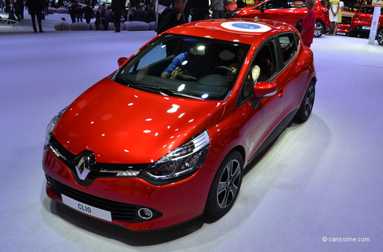 Renault Clio 4 au Salon Automobile de Paris 2012