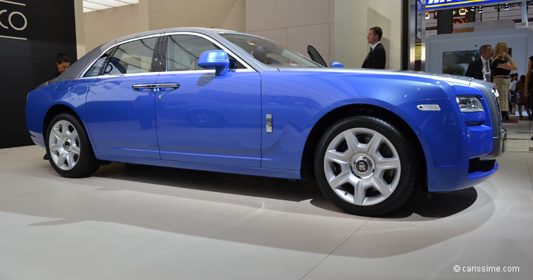 Rolls Royce Ghost au Salon Automobile de Paris 2012