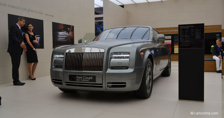 Rolls Royce Phantom Coupé Aviator Collection au Salon Automobile de Paris 2012