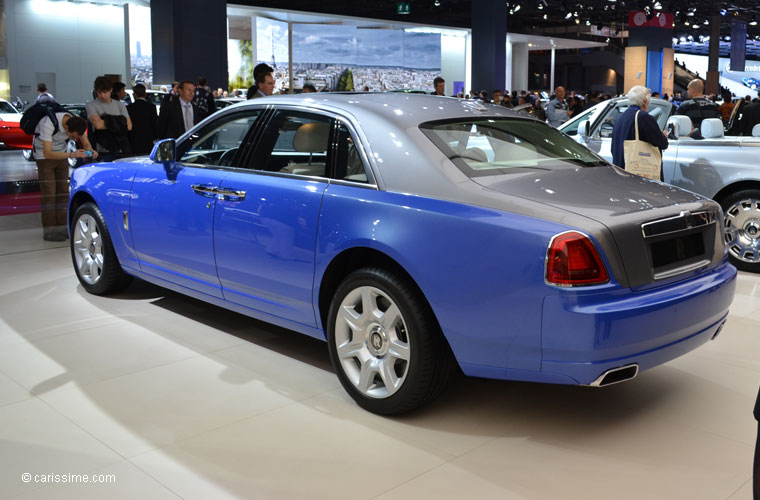 Rolls Royce Ghost au Salon Automobile de Paris 2012