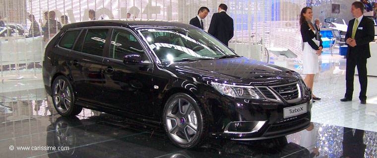 SAAB 9-3 TURBO X BLACK Salon Auto FRANCFORT 2007