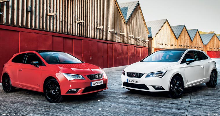 Seat Ibiza 2 et Léon Black Line 2013