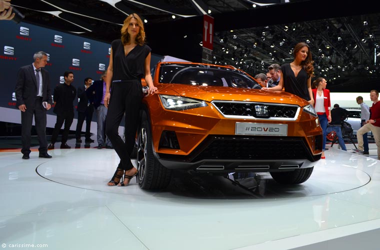 Seat Salon Automobile Genève 2015