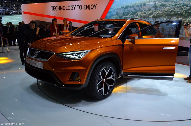 Seat Salon Automobile Genève 2015