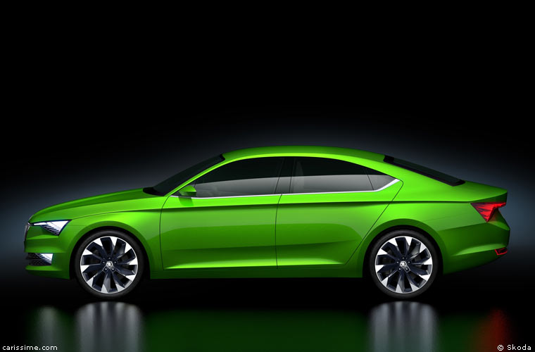 Skoda VisionC Concept Car Genève 2014
