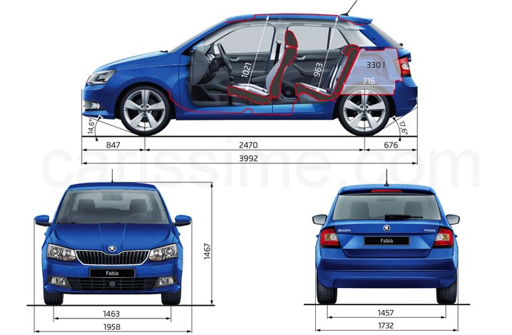 Skoda Fabia 3 2014 Voiture Polyvalente