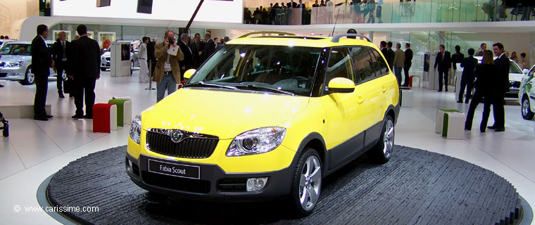 SKODA FABIA SCOUT Salon Auto GENEVE 2009