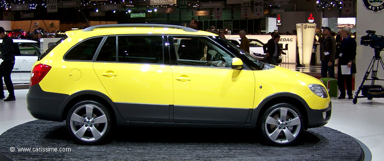 SKODA FABIA SCOUT Salon Auto GENEVE 2009