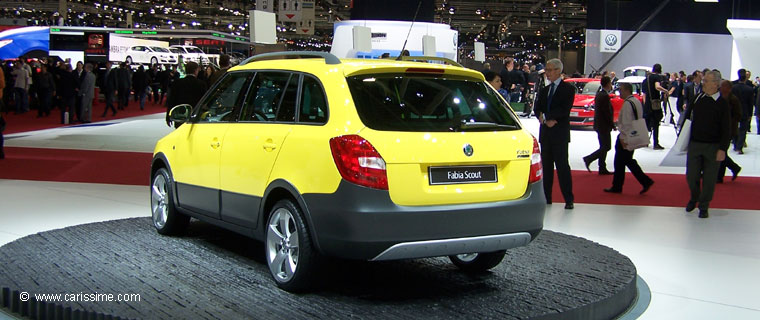 SKODA FABIA SCOUT Salon Auto GENEVE 2009