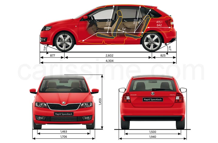 Skoda Rapid - Voiture compacte 2012 Skoda Rapid - Voiture compacte 2012