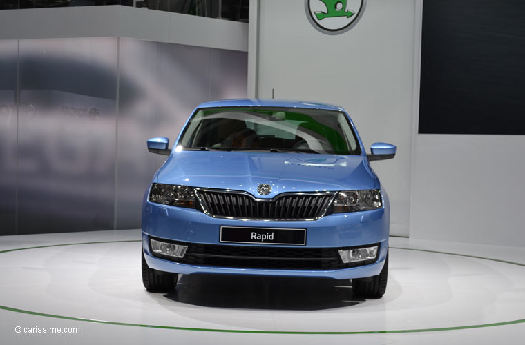 Skoda Rapide au Salon Automobile de Paris 2012