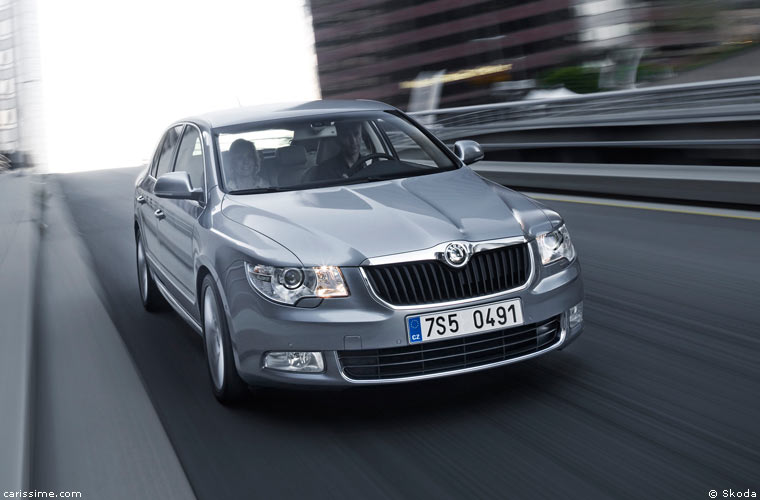 Skoda Superb 2 2008 / 2015