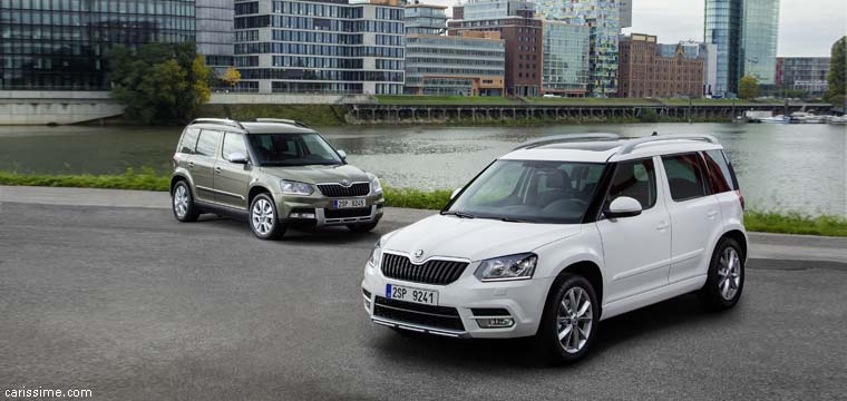 Skoda Yeti Restylage 2014