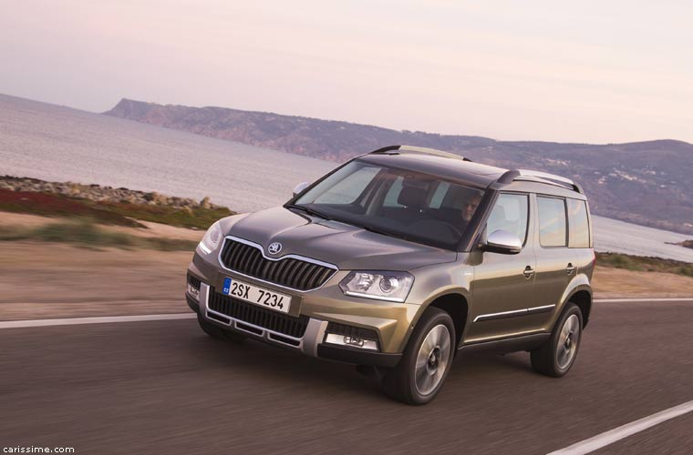 Skoda Yeti Restylage 2014