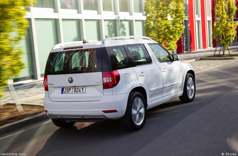 Skoda Yeti Restylage 2014