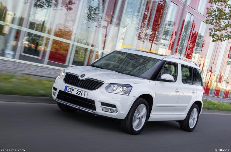 Skoda Yeti Restylage 2014